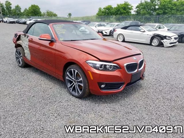 WBA2K1C52JVD40917 2018 BMW 2 Series, 230XI