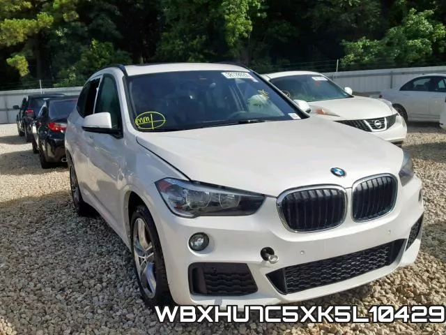WBXHU7C5XK5L10429 2019 BMW X1, Sdrive28I