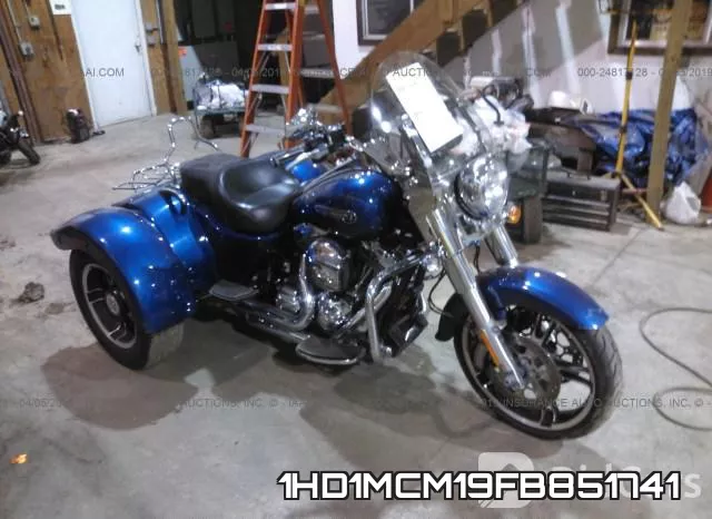 1HD1MCM19FB851741 2015 Harley-Davidson FLRT, Free Wheeler