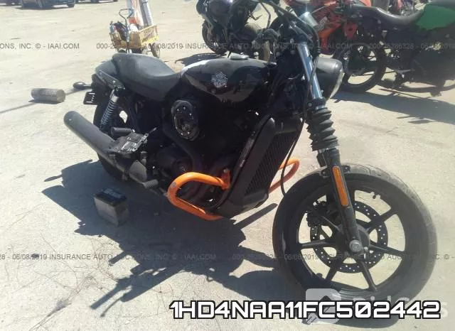 1HD4NAA11FC502442 2015 Harley-Davidson XG500