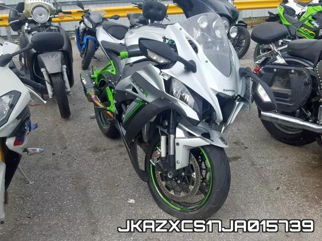 JKAZXCS17JA015739 2018 Kawasaki ZX1000, S