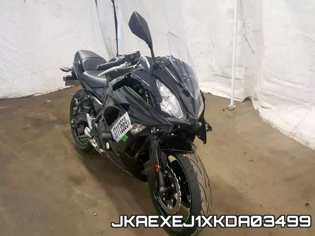 JKAEXEJ1XKDA03499 2019 Kawasaki EX650, J