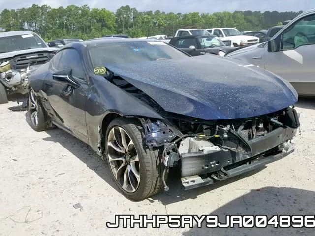 JTHHP5AY9JA004896 2018 Lexus LC, 500