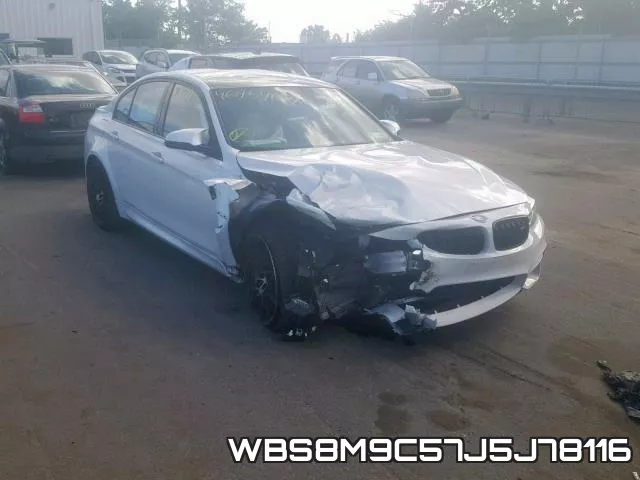 WBS8M9C57J5J78116 2018 BMW M3
