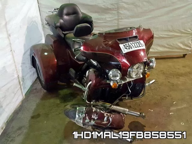 1HD1MAL19FB858551 2015 Harley-Davidson FLHTCUTG, Tri Glide Ultra
