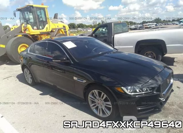 SAJAD4FXXKCP49640 2019 Jaguar XE, Premium