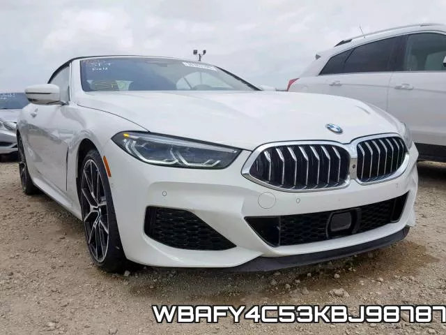 WBAFY4C53KBJ98787 2019 BMW 8 Series, M850XI