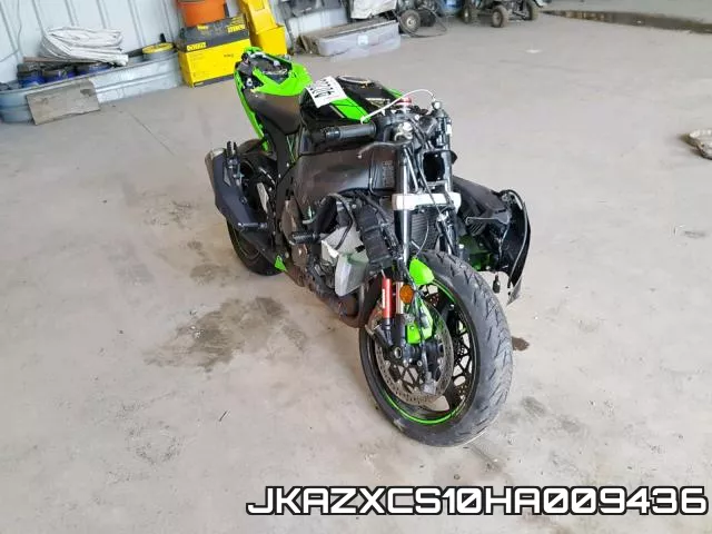 JKAZXCS10HA009436 2017 Kawasaki ZX1000, S