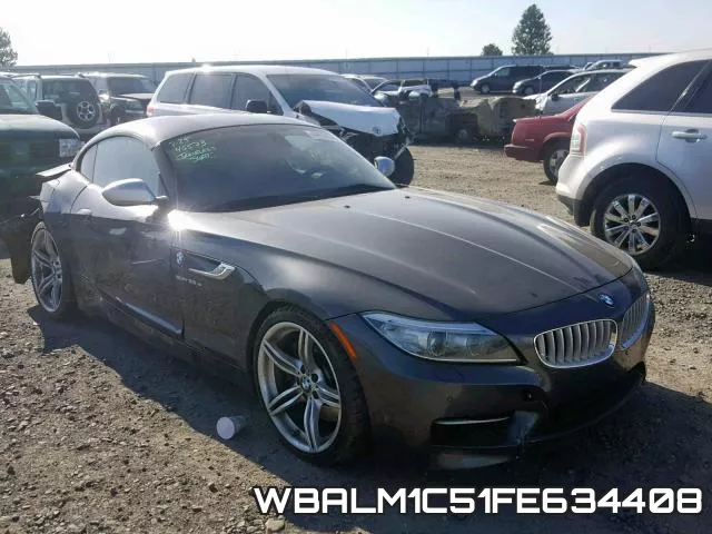 WBALM1C51FE634408 2015 BMW Z4, Sdrive35Is