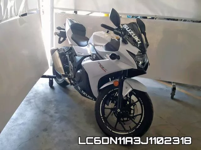 LC6DN11A3J1102318 2018 Suzuki GSX250R