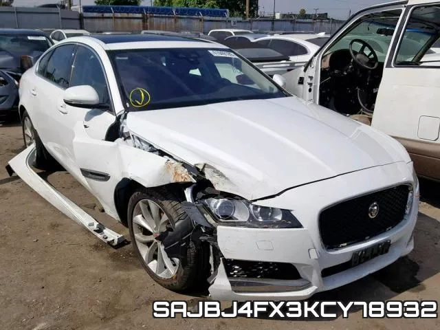 SAJBJ4FX3KCY78932 2019 Jaguar XF, Premium