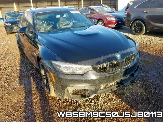 WBS8M9C50J5J80113 2018 BMW M3