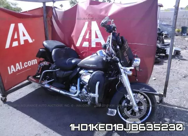 1HD1KED18JB635230 2018 Harley-Davidson FLHTK, Ultra Limited