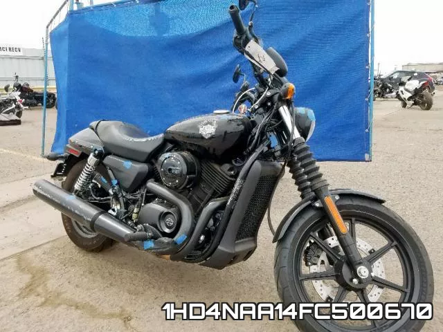 1HD4NAA14FC500670 2015 Harley-Davidson XG500