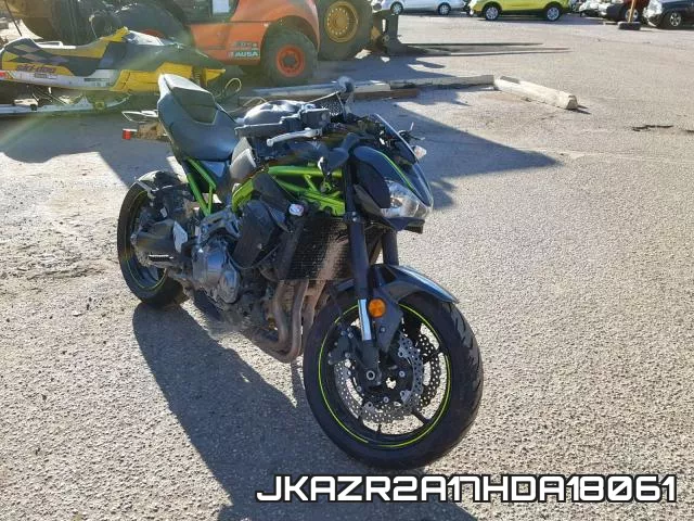 JKAZR2A17HDA18061 2017 Kawasaki ZR900