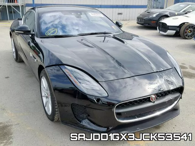 SAJDD1GX3JCK53541 2018 Jaguar F-Type