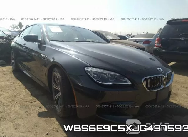 WBS6E9C5XJG437593 2018 BMW M6, Gran Coupe