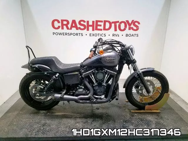 1HD1GXM12HC317346 2017 Harley-Davidson FXDB, Dyna Street Bob