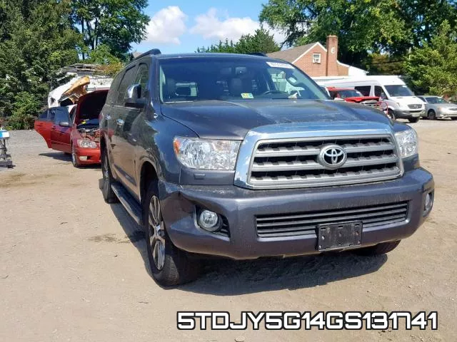 5TDJY5G14GS131741 2016 Toyota Sequoia, Limited
