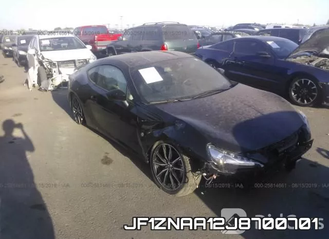 JF1ZNAA12J8700701 2018 Toyota 86, Special Edition