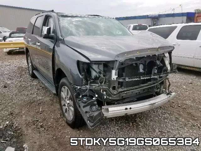 5TDKY5G19GS065384 2016 Toyota Sequoia, Limited
