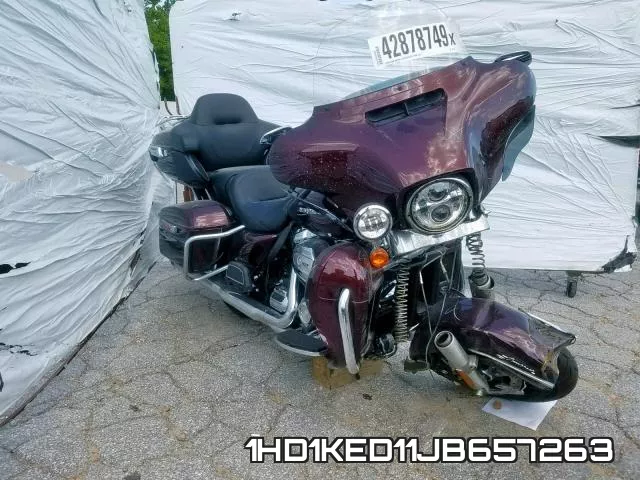 1HD1KED11JB657263 2018 Harley-Davidson FLHTK, Ultra Limited