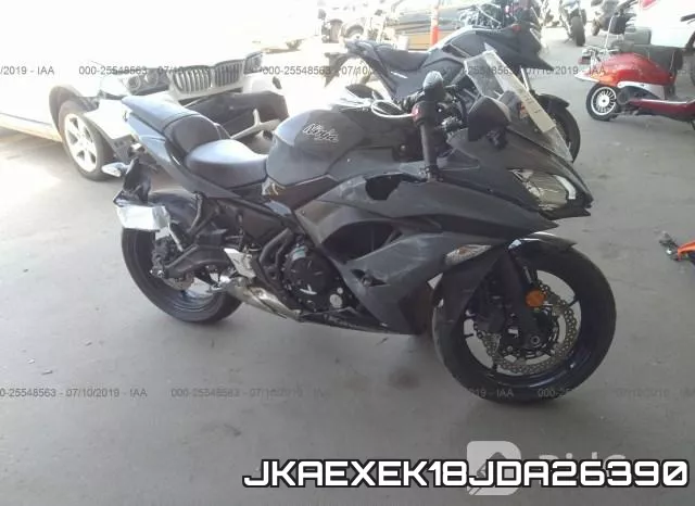 JKAEXEK18JDA26390 2018 Kawasaki EX650, F