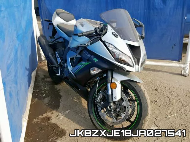 JKBZXJE18JA027541 2018 Kawasaki ZX636, E