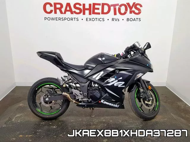 JKAEX8B1XHDA37287 2017 Kawasaki EX300, B