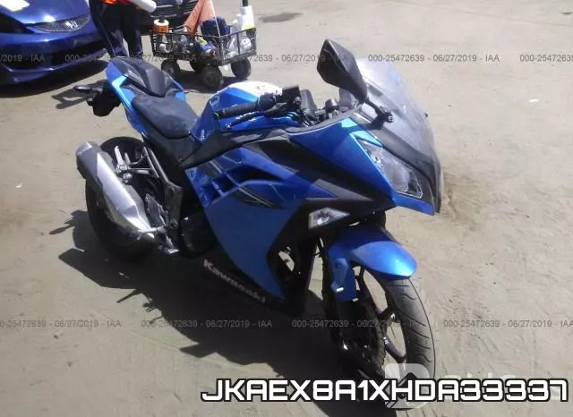 JKAEX8A1XHDA33337 2017 Kawasaki EX300, A