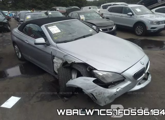 WBALW7C57FD596184 2015 BMW 6 Series, 640 I
