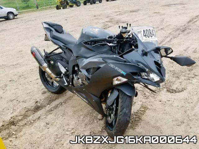 JKBZXJG16KA000644 2019 Kawasaki ZX636, K