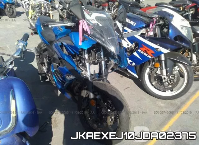 JKAEXEJ10JDA02375 2018 Kawasaki EX650, J