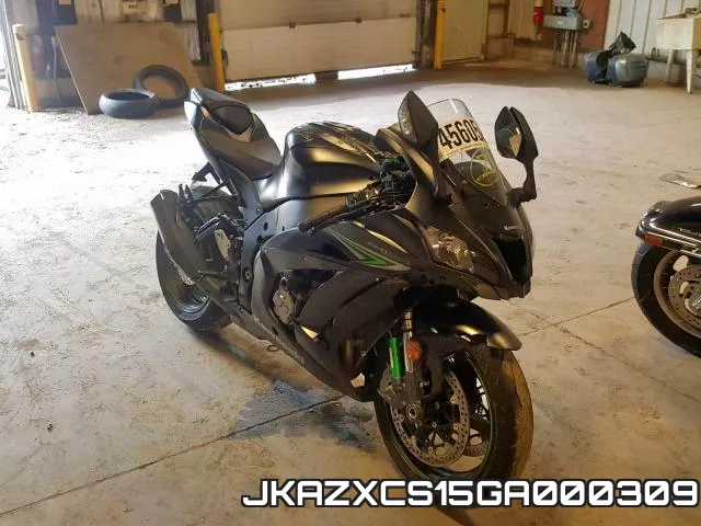JKAZXCS15GA000309 2016 Kawasaki ZX1000, S