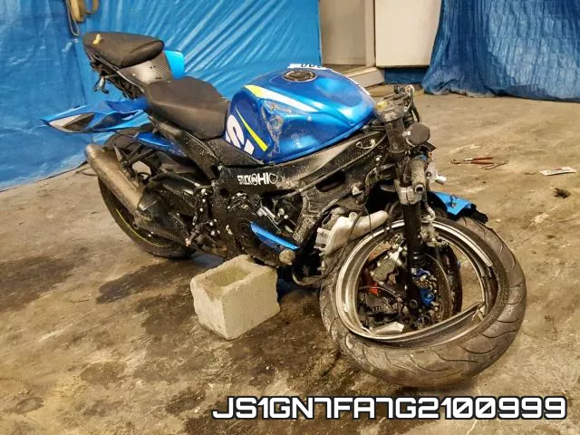 JS1GN7FA7G2100999 2016 Suzuki GSX-R600