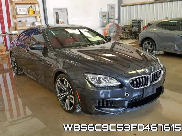 WBS6C9C53FD467615 2015 BMW M6, Gran Coupe