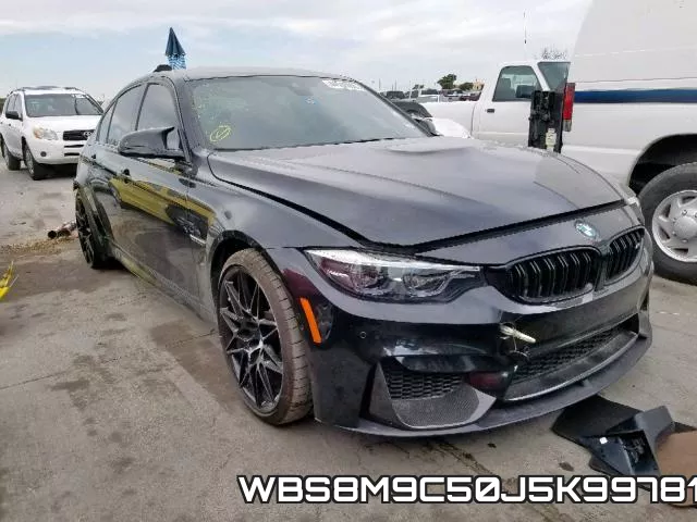 WBS8M9C50J5K99781 2018 BMW M3