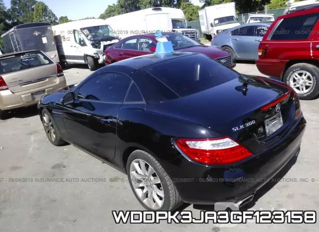 WDDPK3JA3GF123158 2016 Mercedes-Benz SLK-Class,  300