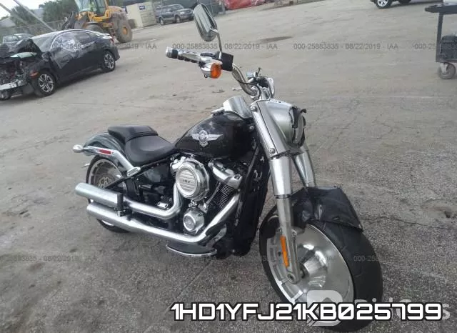 1HD1YFJ21KB025799 2019 Harley-Davidson FLFB