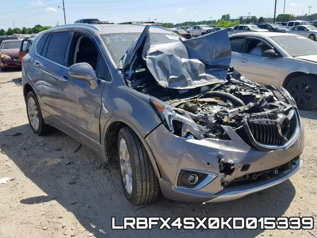 LRBFX4SX0KD015339 2019 Buick Envision, Premium Ii