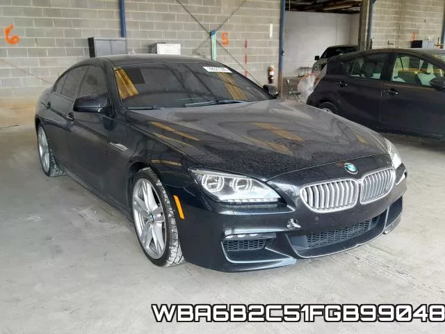 WBA6B2C51FGB99048 2015 BMW 6 Series, 650 I