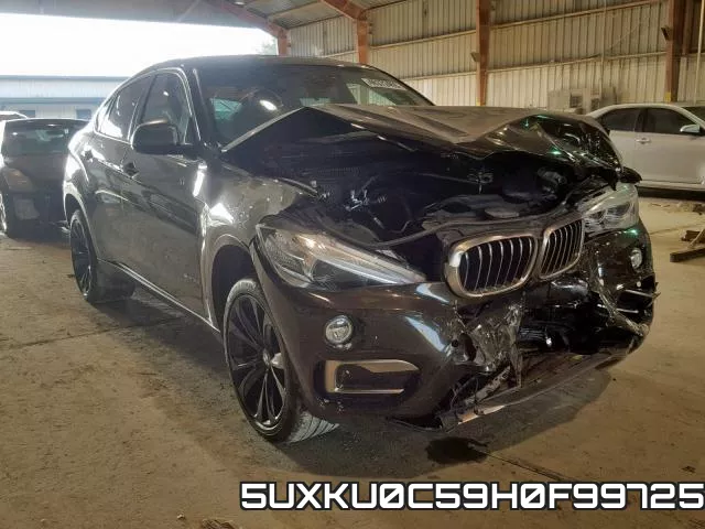 5UXKU0C59H0F99725 2017 BMW X6, Sdrive35I