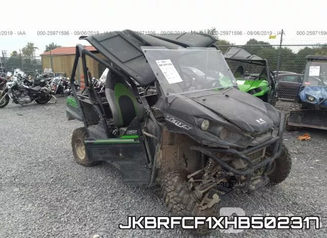JKBRFCF1XHB502317 2017 Kawasaki KRF800, F