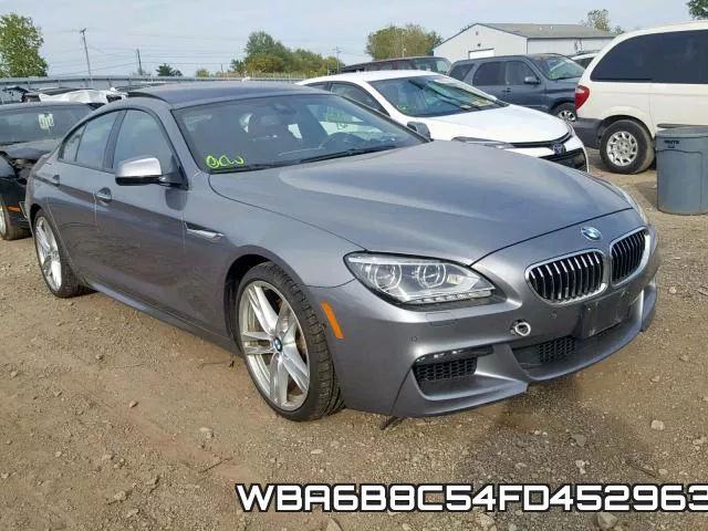 WBA6B8C54FD452963 2015 BMW 6 Series, 640 XI