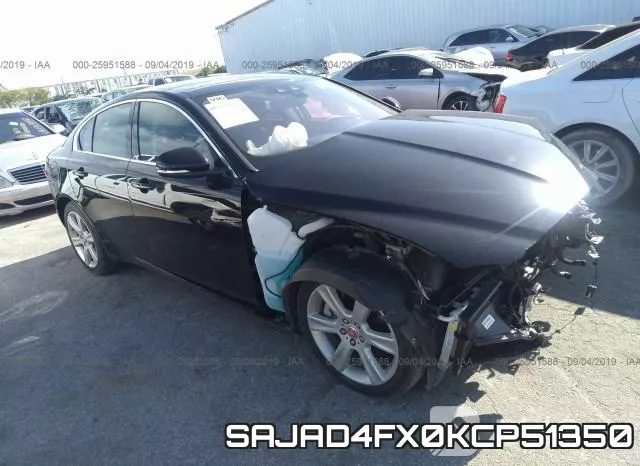 SAJAD4FX0KCP51350 2019 Jaguar XE, Premium