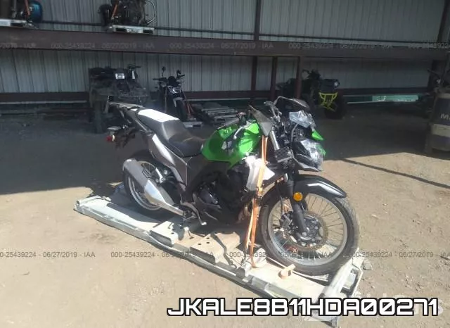 JKALE8B11HDA00271 2017 Kawasaki KLE300, B