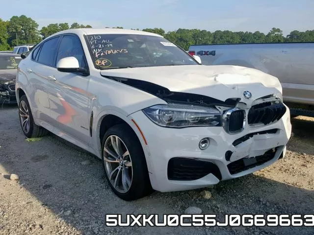 5UXKU0C55J0G69663 2018 BMW X6, Sdrive35I