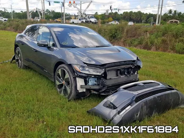 SADHD2S1XK1F61884 2019 Jaguar I-Pace, First Edition