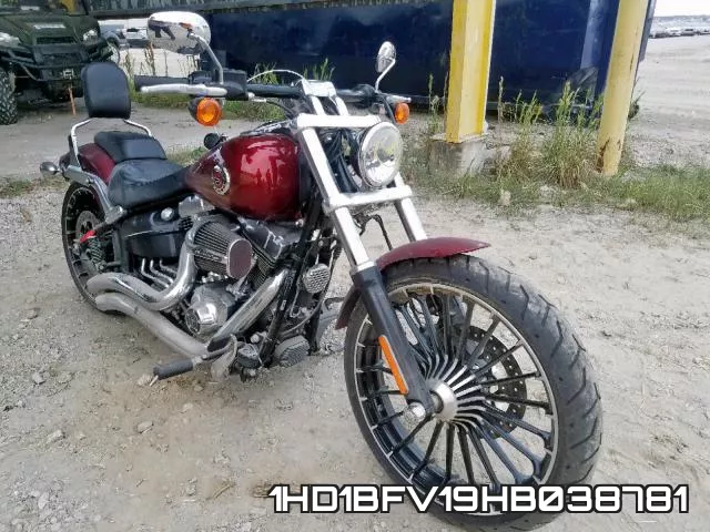 1HD1BFV19HB038781 2017 Harley-Davidson FXSB, Breakout