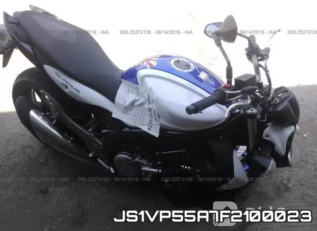 JS1VP55A7F2100023 2015 Suzuki SFV650